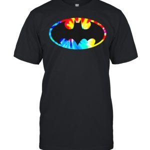 Batman tie dye batman logo shirt