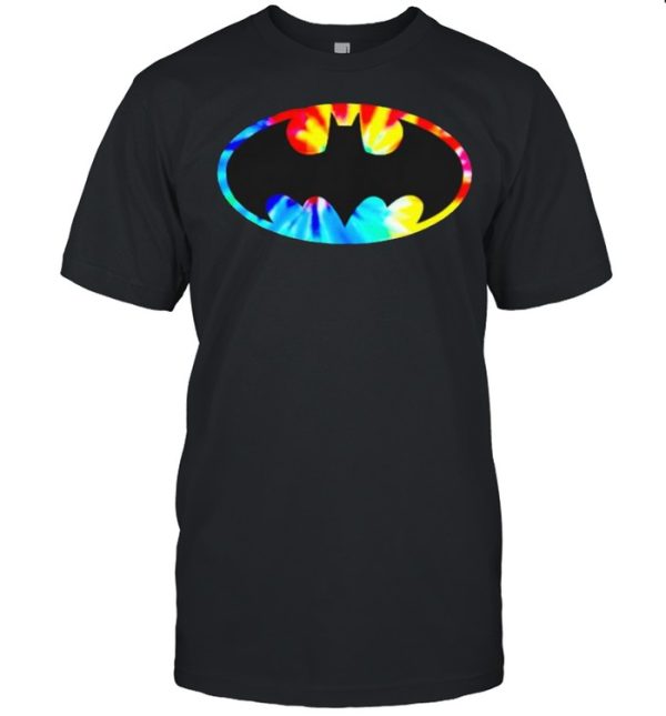 Batman tie dye batman logo shirt