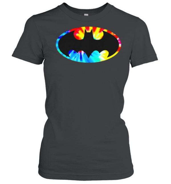 Batman tie dye batman logo shirt