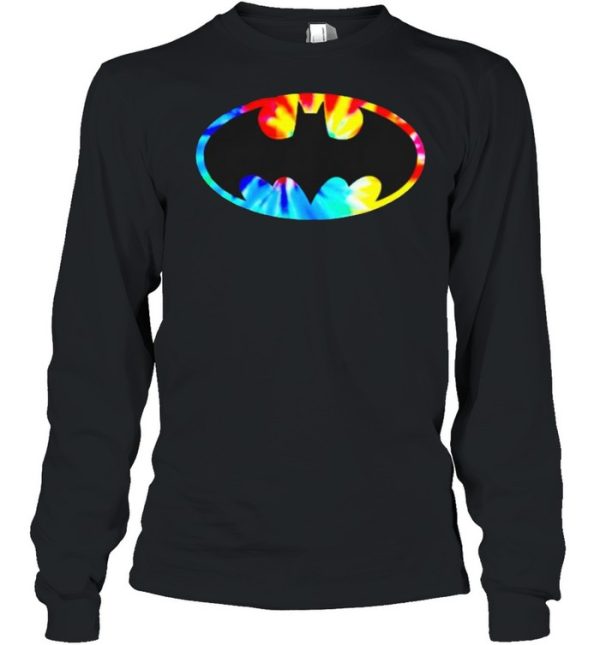 Batman tie dye batman logo shirt