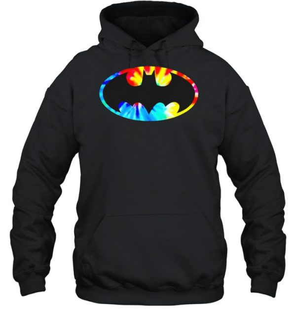 Batman tie dye batman logo shirt