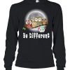 Be Different Owls Fun Bird Owl Saying T-shirt