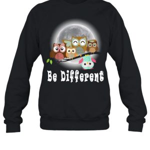 Be Different Owls Fun Bird Owl Saying T shirt 2