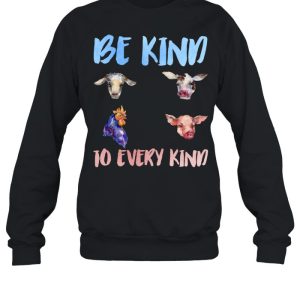 Be Kind To Every Kind Vegan Vegetarian Watercolor Animals Shirt