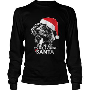 Be Nice Australian Shepherd Christmas Funny Xmas shirt