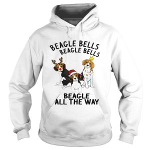 Beagle Bells Beagle All The Way Christmas shirt 1