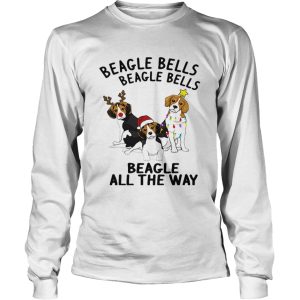 Beagle Bells Beagle All The Way Christmas shirt 2