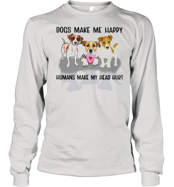 Beagle Dogs Make Me Happy Humans Make My Head Hurt shirt