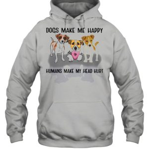 Beagle Dogs Make Me Happy Humans Make My Head Hurt shirt 3