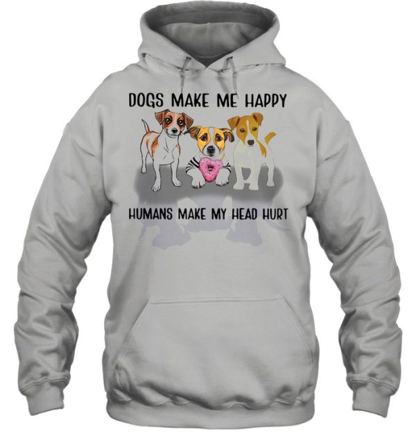 Beagle Dogs Make Me Happy Humans Make My Head Hurt shirt