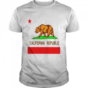 Bear California Republic T shirt 1