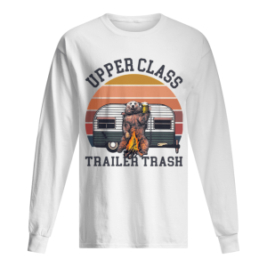 Bear Camping Upper Class Trailer Trash Vintage shirt