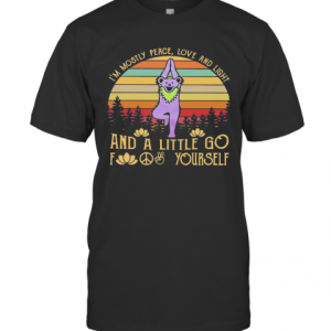 Bear Grateful Dead I’M Mostly Love And Light And A Little Go Fuck Yourself Vintage Retro T-Shirt