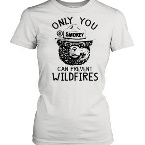 Bear Smokey Bear Only You Can Prevent Wildfires shirt 2