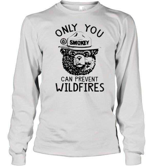 Bear Smokey Bear Only You Can Prevent Wildfires shirt