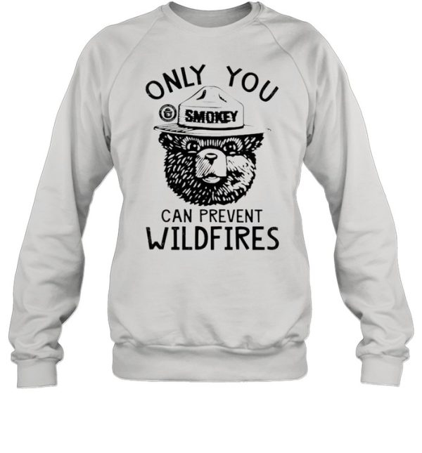 Bear Smokey Bear Only You Can Prevent Wildfires shirt