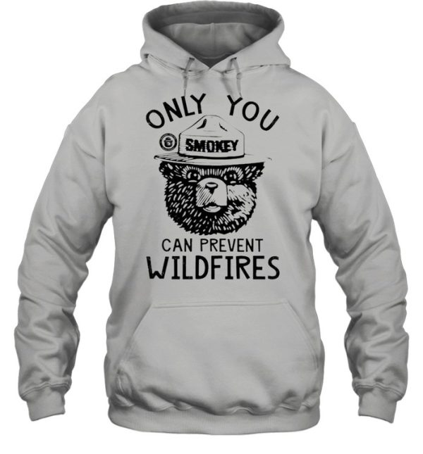 Bear Smokey Bear Only You Can Prevent Wildfires shirt