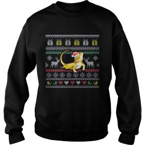 Bearded Dragon Ugly Christmas shirt 3