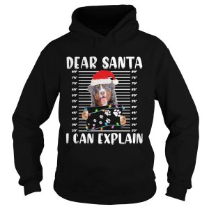 Bernese Mountain Dear Santa I Can Explain Christmas Sweater shirt 1