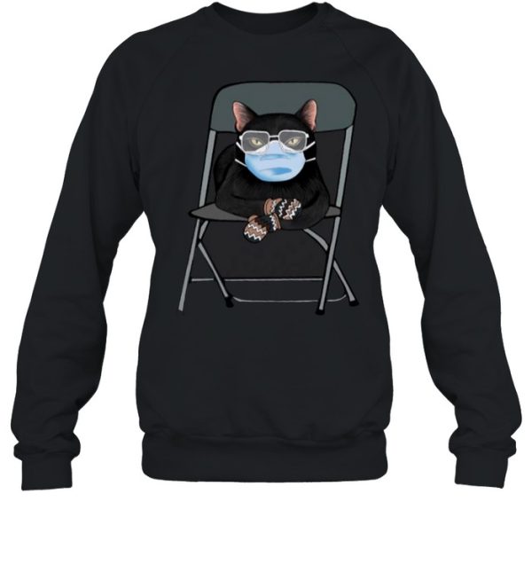 Bernie Sanders Black Cat Face Mask shirt