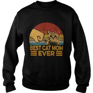 Best Cat Mom Ever Vintage shirt 3