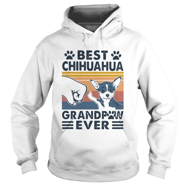 Best Chihuahua Grandpaw Ever Vintage shirt