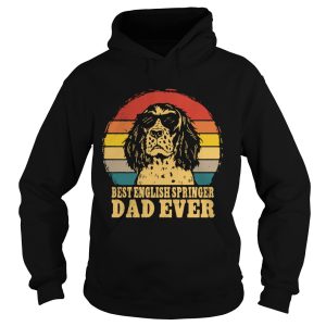 Best English Springer Dad Ever Vintage shirt