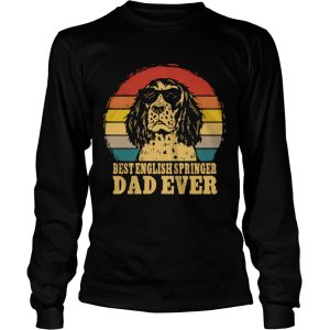 Best English Springer Dad Ever Vintage shirt 2