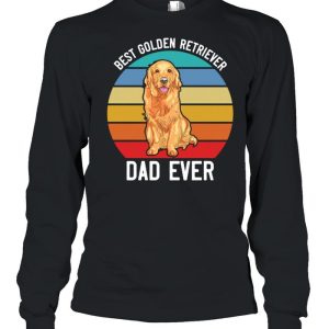 Best Golden Retriever Dad Ever Golden Retriever Shirt