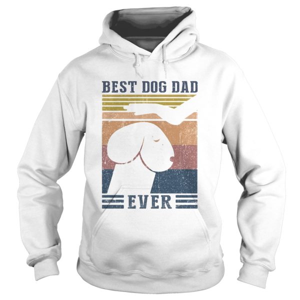 Best dog dad ever vintage shirt