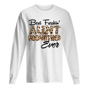 Best freakin' aunt godmother Leopard shirt 1