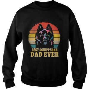 Best schipperke dad ever vintage shirt