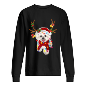 Bichon Frise Gorgeous Reindeer Christmas shirt 2