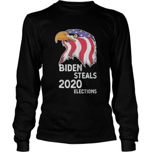 Biden Steals 2020 Elections Vote Republican Political American Flag shirt 2