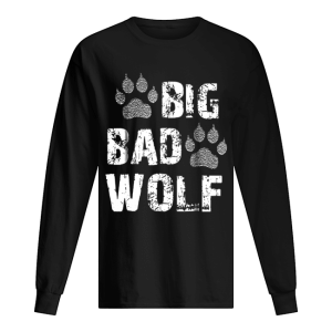 Big Bad Wolf Paw Print Halloween Costume shirt 1