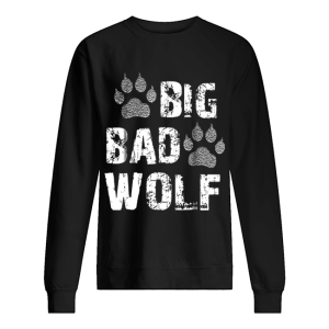 Big Bad Wolf Paw Print Halloween Costume shirt 2