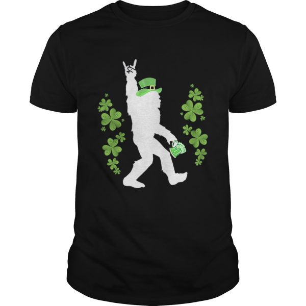 Bigfoot Beer Rock And Roll StPatricks Day shirt