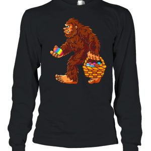 Bigfoot Eggs Basket Happy Easter 2021 shirt