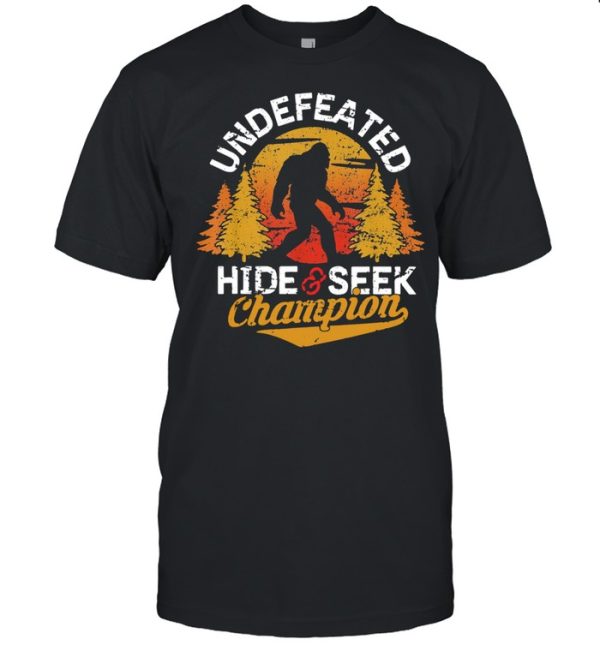 Bigfoot Hide and Seek Champion Shirt