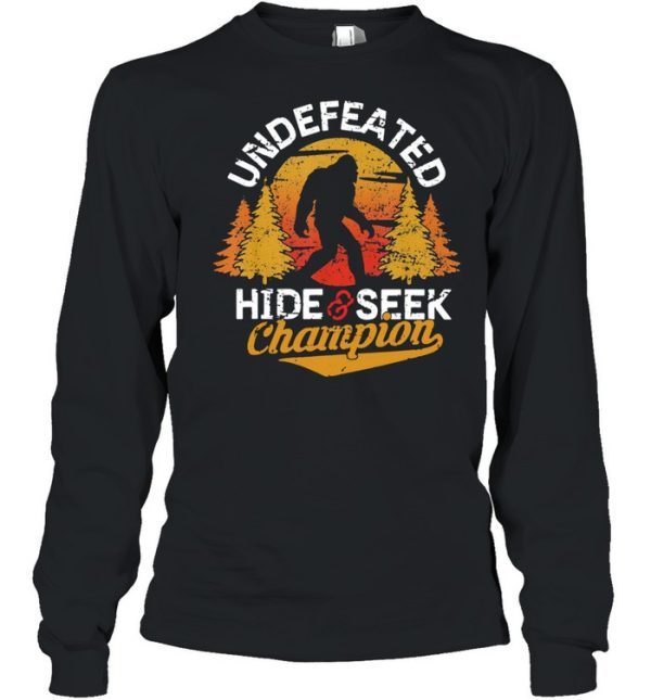 Bigfoot Hide and Seek Champion Shirt