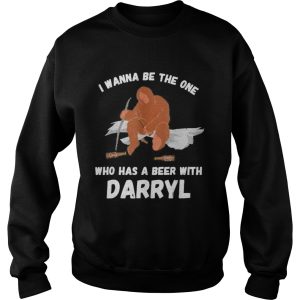 Bigfoot I Wanna Be The One Who Has A Beer With Darryl shirt 2