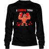 Bigfoot I chew your heart shirt