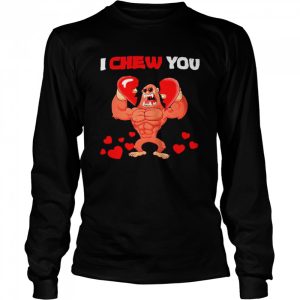 Bigfoot I chew your heart shirt 1