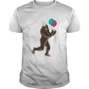 Bigfoot It's My Birthday Celebrant Sasquatch Shirt 1