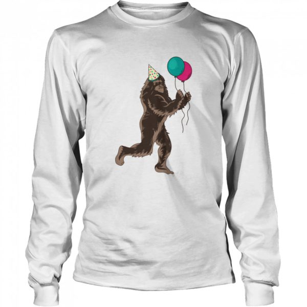 Bigfoot It’s My Birthday Celebrant Sasquatch Shirt