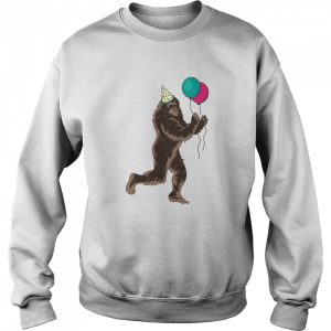 Bigfoot It's My Birthday Celebrant Sasquatch Shirt 4