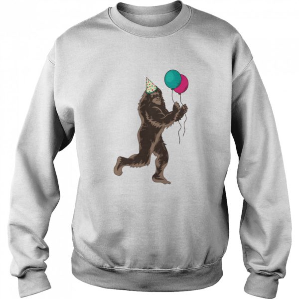 Bigfoot It’s My Birthday Celebrant Sasquatch Shirt