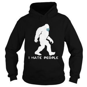 Bigfoot Mask I Hate People shirt 1