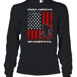 Bigfoot Proud american neanderthal shirt