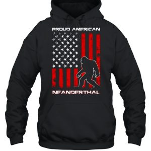 Bigfoot Proud american neanderthal shirt 3